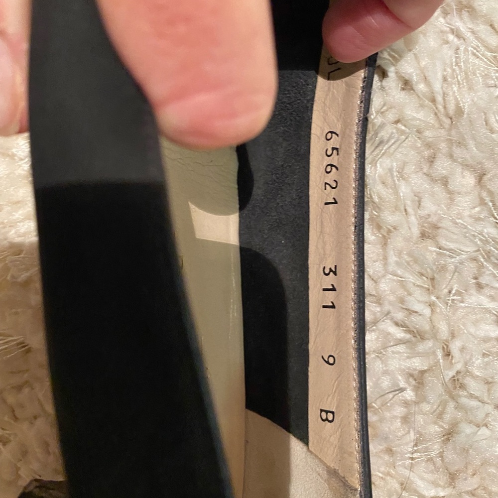 Salvatore Ferragamo black flats size 9 - Vintage - Picture 11 of 12
